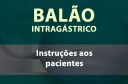 instruções do balão intragástrico